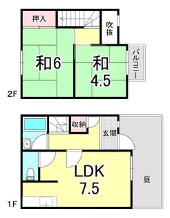 モンテメールIの間取り