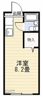 ジュネス櫻木【2階】の間取り