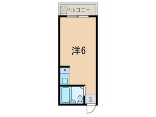 シャトーすずらんII【5階】の間取り