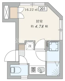 アプリコットハウス上高田【2階】の間取り