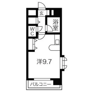 パルテンツァ【5階】の間取り