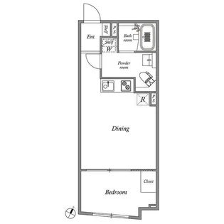 GRAN PASEO碑文谷South【4階】の間取り