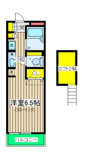グランデ・ジュール【2階】の間取り