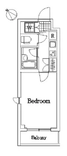 ルーブル西馬込壱番館【5階】の間取り