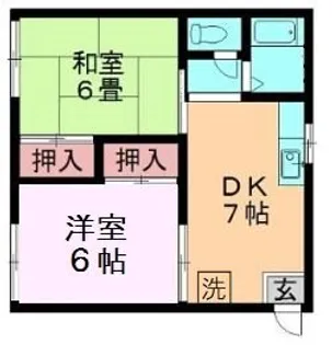 フォーブルゆうき【2階】の間取り