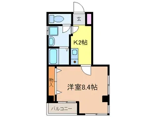 カサデナカノ【2階】の間取り