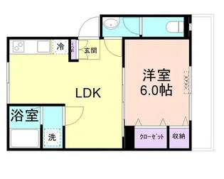 マンション有田【3階】の間取り
