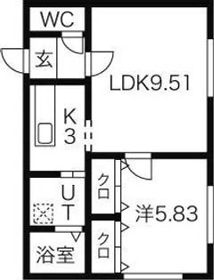 マリスステラ【2階】の間取り