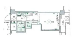 パークウェル目黒本町【5階】の間取り