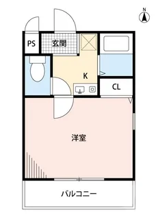 シティライト江坂【2階】の間取り