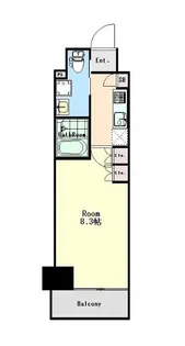 ヴォーガコルテ板橋本町II【7階】の間取り