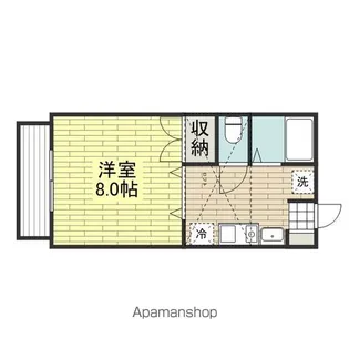 ヴィレッジ鈴川【2階】の間取り