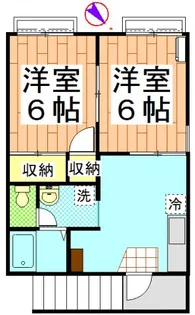 ハウスT【2階】の間取り