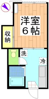 ニューグリーンハイツ【1階】の間取り