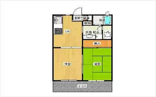 レジデンス純【2階】の間取り