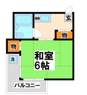 メゾンドールFT【2階】の間取り