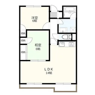 ガーデンプレイス高崎【3階】の間取り