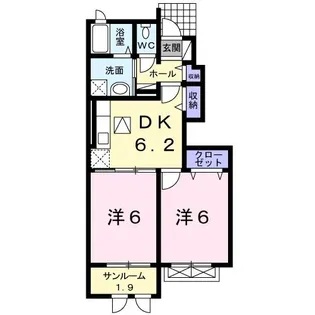 ピアッツア-レ I【1階】の間取り