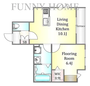 ディアス経堂【1階】の間取り