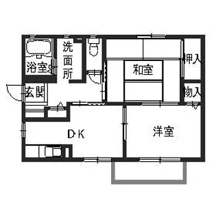 ヴィラ パストラル【2階】の間取り