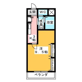 コラルリーフ21【4階】の間取り