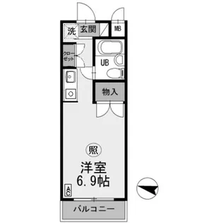 エミネンス北町【3階】の間取り