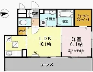 LaLuce【1階】の間取り