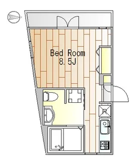テラソルナ三軒茶屋【1階】の間取り