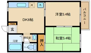 シャーメゾン・カーサあおやま【2階】の間取り