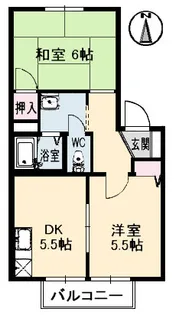 フレンド宮田 A棟【2階】の間取り