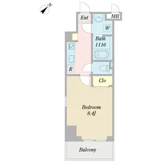 アルシエロ【5階】の間取り