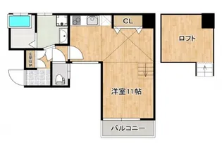 Eden金屋町【5階】の間取り