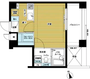 フェニックス新高円寺クアトロ【2階】の間取り