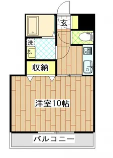 横浜元町ガーデン18【1階】の間取り