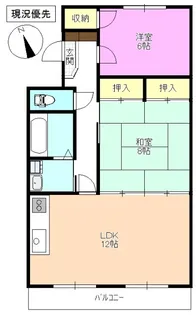 カーザわかば【1階】の間取り