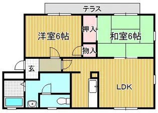 アークヒルズ【1階】の間取り