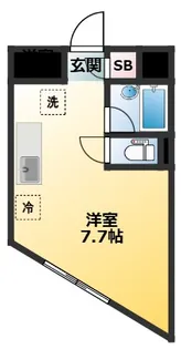 王子麻布ビル【3階】の間取り