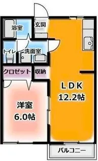 ルミナス21A【1階】の間取り