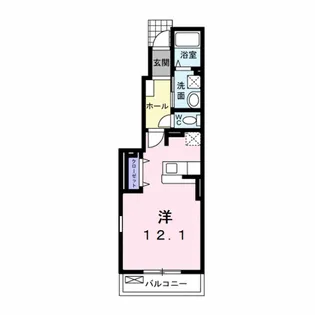 ハイスペースI【1階】の間取り