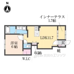 SerenataSasayama【1階】の間取り