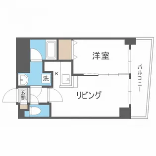 セントポーリアグランデュール【12階】の間取り