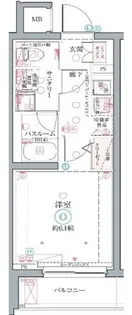 クレヴィスタ井荻【4階】の間取り