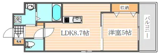 アストラル東比恵【2階】の間取り
