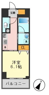ジョイヴィレッジ瑞江【5階】の間取り