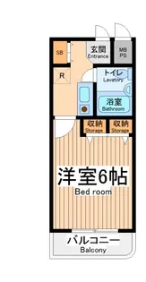 ライオンズプラザ鶴見中央【4階】の間取り