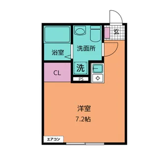 uniks平間【2階】の間取り