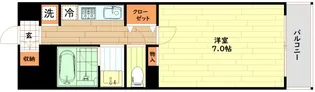 ラナップスクエア東梅田【2階】の間取り
