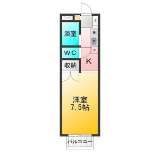 SunHeim華【2階】の間取り