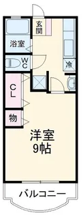 アメニティハイツ・ST【2階】の間取り