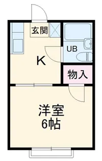 レピートさかえ【2階】の間取り